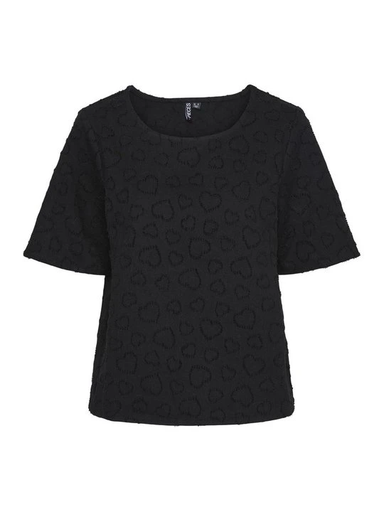 Zdjęcie produktu T-shirt z nadrukiem Pieces czarny