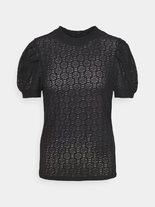 Zdjęcie produktu T-shirt z nadrukiem Pieces czarny