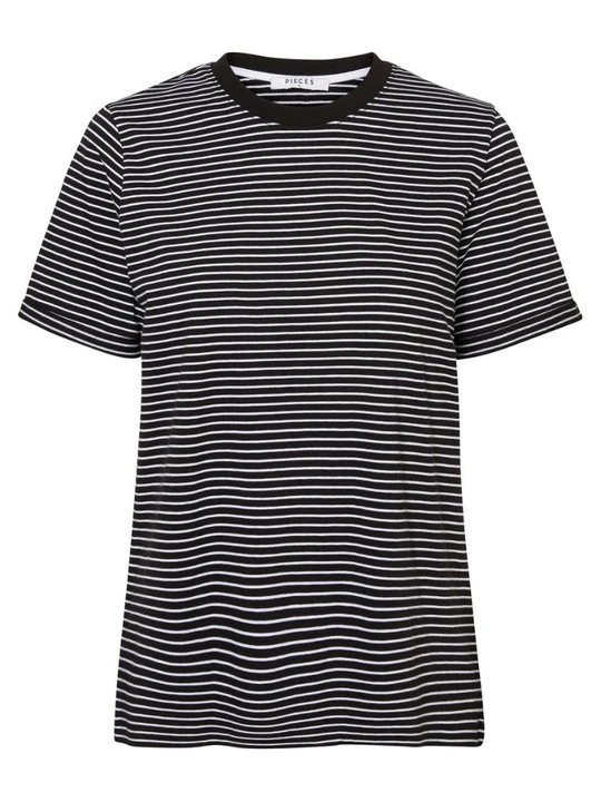 Zdjęcie produktu T-shirt z nadrukiem Pieces czarny