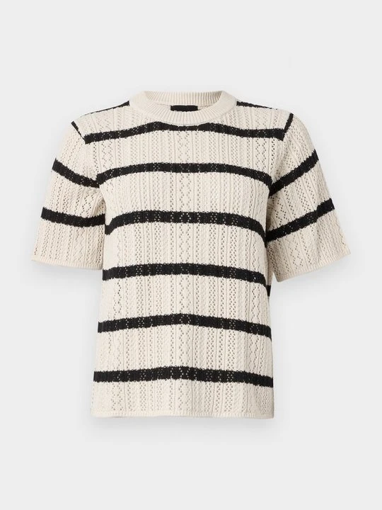Zdjęcie produktu T-shirt z nadrukiem Pieces mleczny