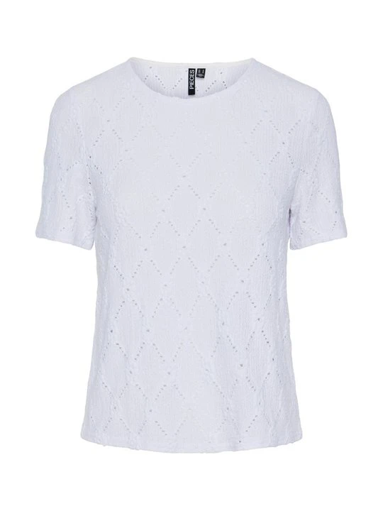 Zdjęcie produktu T-shirt z nadrukiem Pieces biały