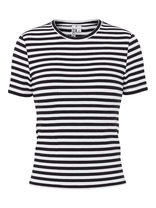 Zdjęcie produktu T-shirt z nadrukiem Pieces czarny