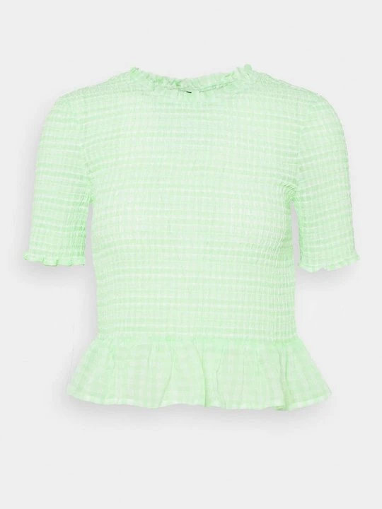 Zdjęcie produktu T-shirt z nadrukiem Pieces zielony