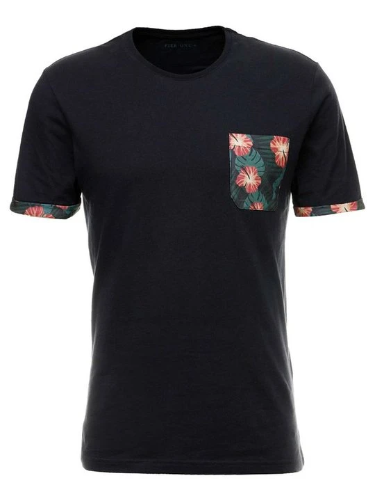 Zdjęcie produktu T-shirt z nadrukiem Pier One By Zalando granatowy