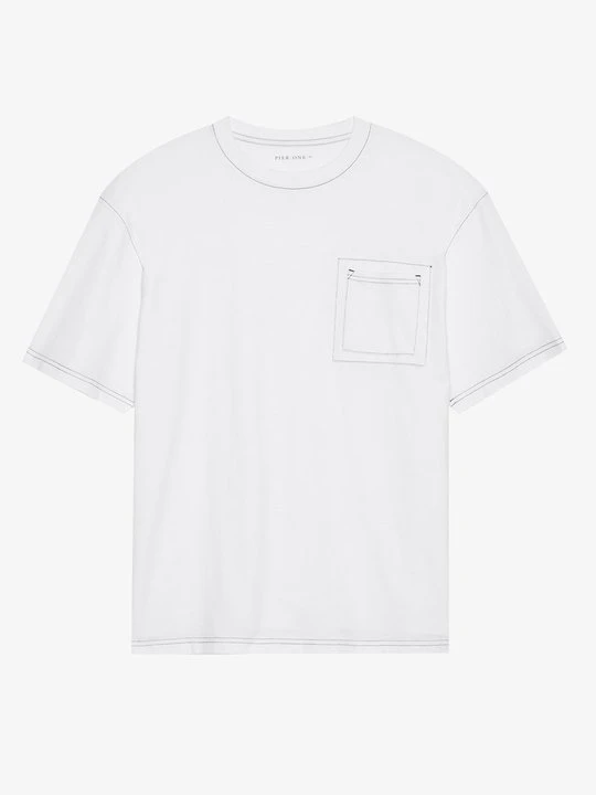Zdjęcie produktu T-shirt z nadrukiem Pier One biały
