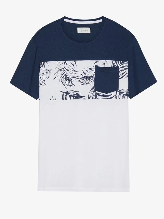Zdjęcie produktu T-shirt z nadrukiem Pier One By Zalando granatowy