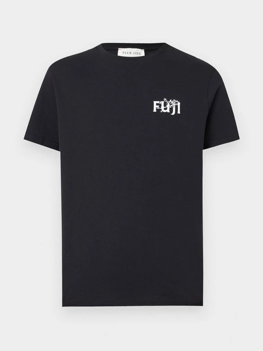 Zdjęcie produktu T-shirt z nadrukiem Pier One czarny