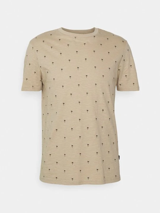 Zdjęcie produktu T-shirt z nadrukiem Pier One By Zalando beżowy