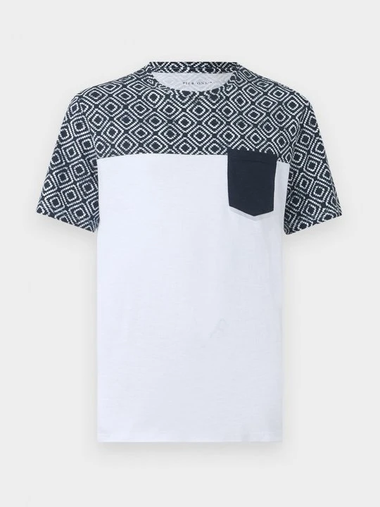 Zdjęcie produktu T-shirt z nadrukiem Pier One By Zalando biały