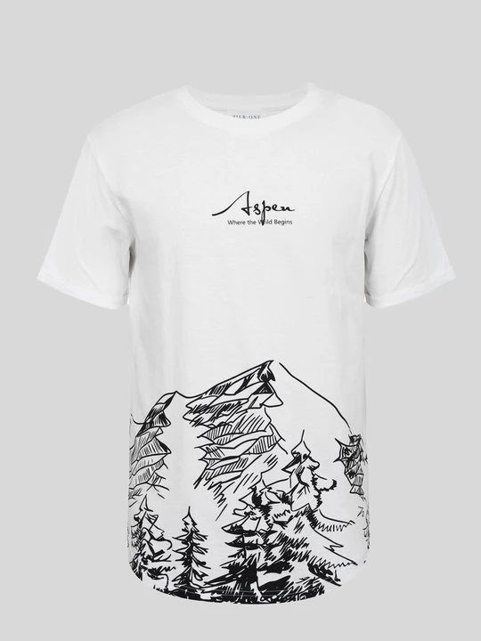 Zdjęcie produktu T-shirt z nadrukiem Pier One biały