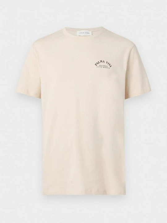Zdjęcie produktu T-shirt z nadrukiem Pier One By Zalando beżowy