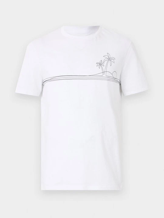 Zdjęcie produktu T-shirt z nadrukiem Pier One By Zalando biały