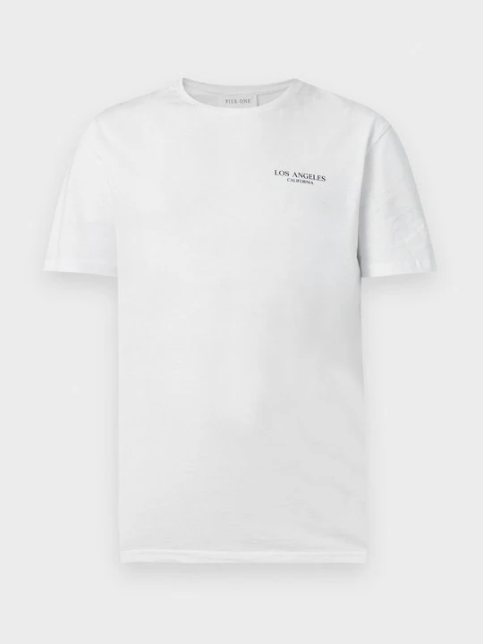Zdjęcie produktu T-shirt z nadrukiem Pier One By Zalando biały