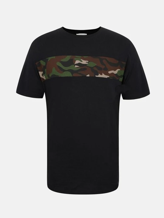 Zdjęcie produktu T-shirt z nadrukiem Pier One By Zalando czarny
