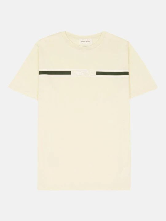 Zdjęcie produktu T-shirt z nadrukiem Pier One By Zalando mleczny