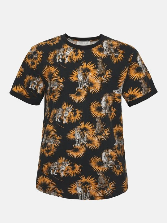Zdjęcie produktu T-shirt z nadrukiem Pier One czarny