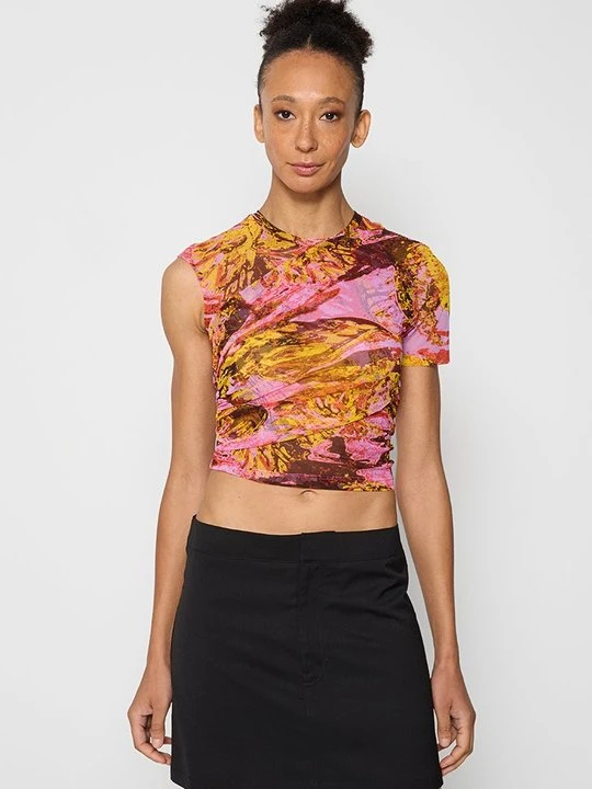 Zdjęcie produktu T-shirt z nadrukiem Pinko