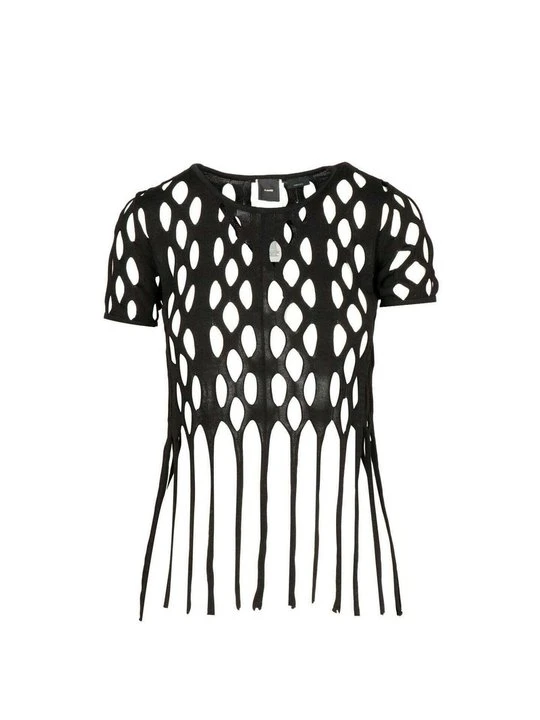 Zdjęcie produktu T-shirt z nadrukiem Pinko czarny