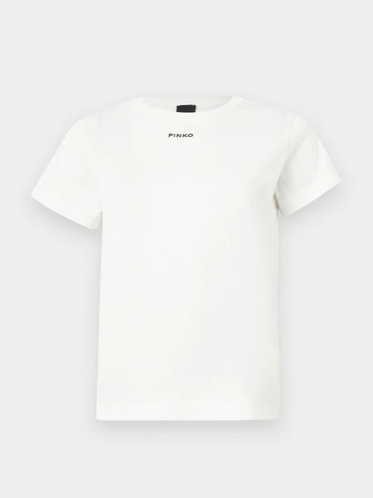 Zdjęcie produktu T-shirt z nadrukiem Pinko biały