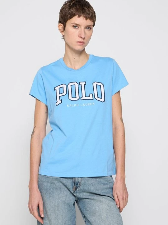 Zdjęcie produktu T-shirt z nadrukiem Polo Ralph Lauren niebieski