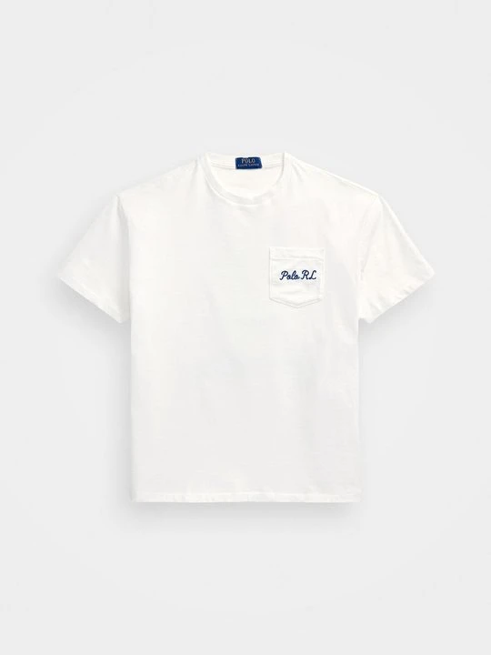 Zdjęcie produktu T-shirt z nadrukiem Polo Ralph Lauren mleczny