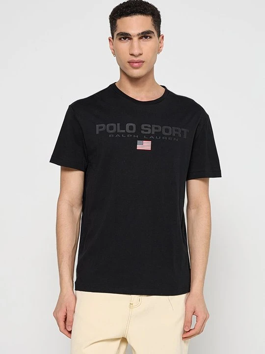 Zdjęcie produktu T-shirt z nadrukiem Polo Ralph Lauren czarny