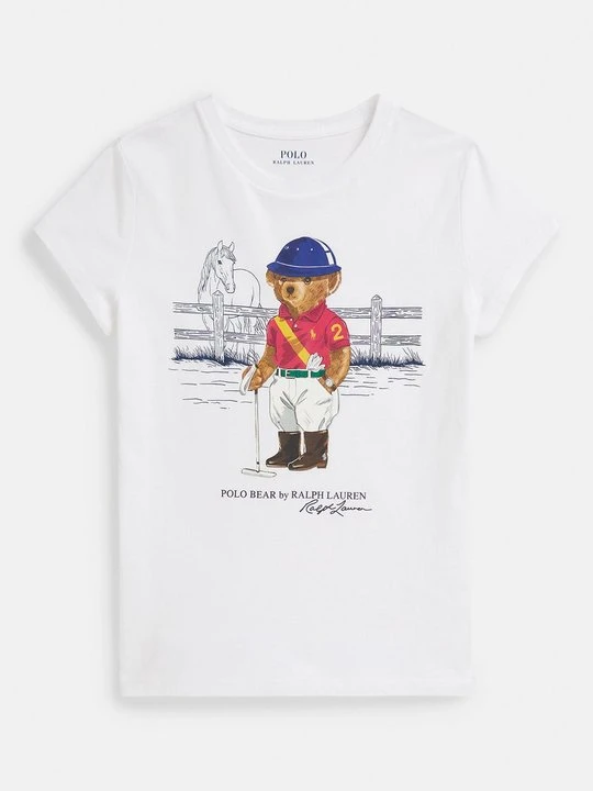 Zdjęcie produktu T-shirt z nadrukiem Polo Ralph Lauren biały