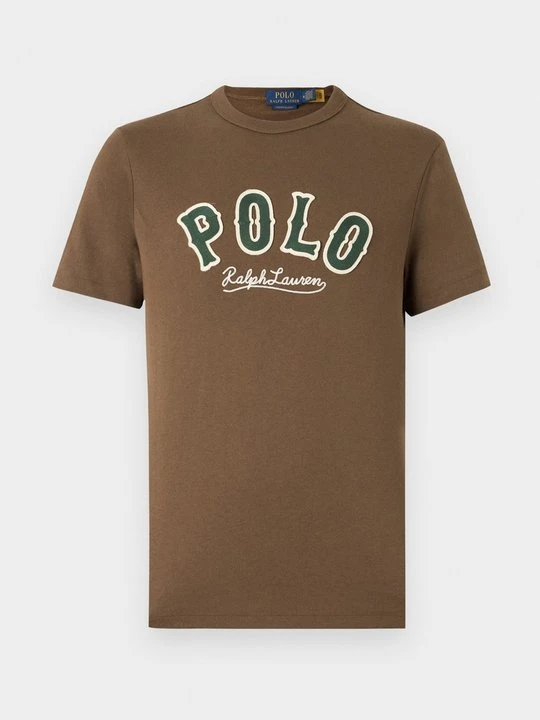 Zdjęcie produktu T-shirt z nadrukiem Polo Ralph Lauren brązowy
