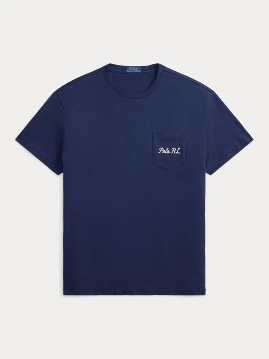 Zdjęcie produktu T-shirt z nadrukiem Polo Ralph Lauren granatowy