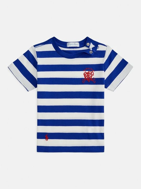 Zdjęcie produktu T-shirt z nadrukiem Polo Ralph Lauren jasnoniebieski