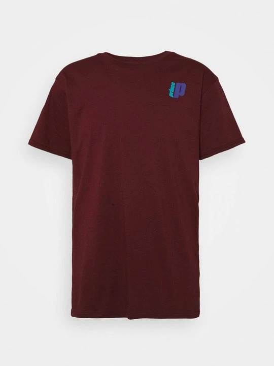 Zdjęcie produktu T-shirt z nadrukiem Prince ciemnoczerwony