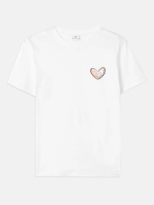 Zdjęcie produktu T-shirt z nadrukiem Paul Smith biały