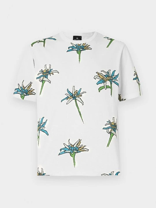 Zdjęcie produktu T-shirt z nadrukiem Paul Smith biały