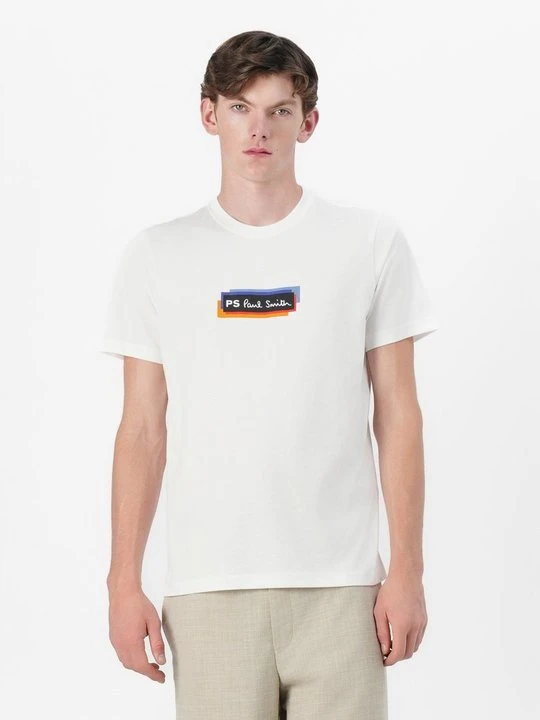 Zdjęcie produktu T-shirt z nadrukiem Paul Smith biały