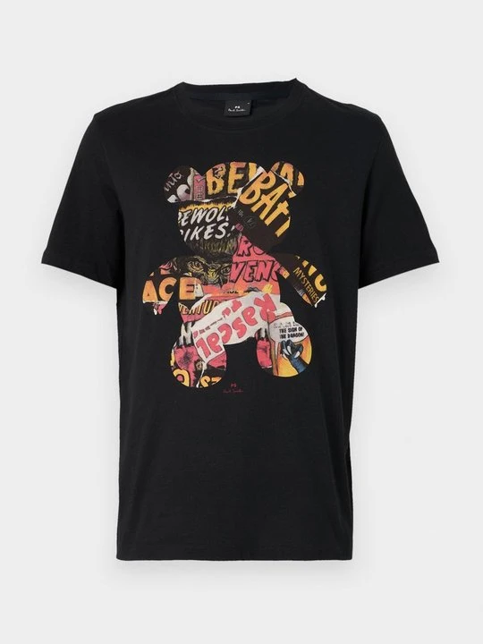 Zdjęcie produktu T-shirt z nadrukiem Paul Smith czarny