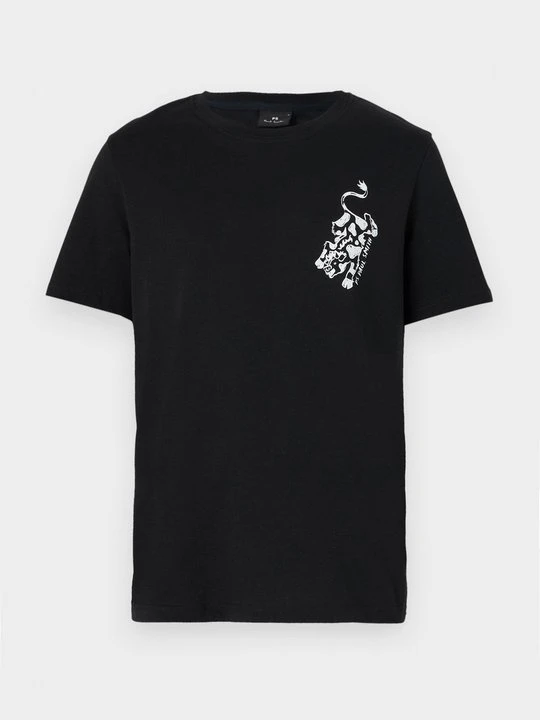 Zdjęcie produktu T-shirt z nadrukiem Paul Smith czarny