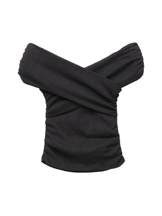 Zdjęcie produktu T-shirt z nadrukiem PULL&BEAR czarny