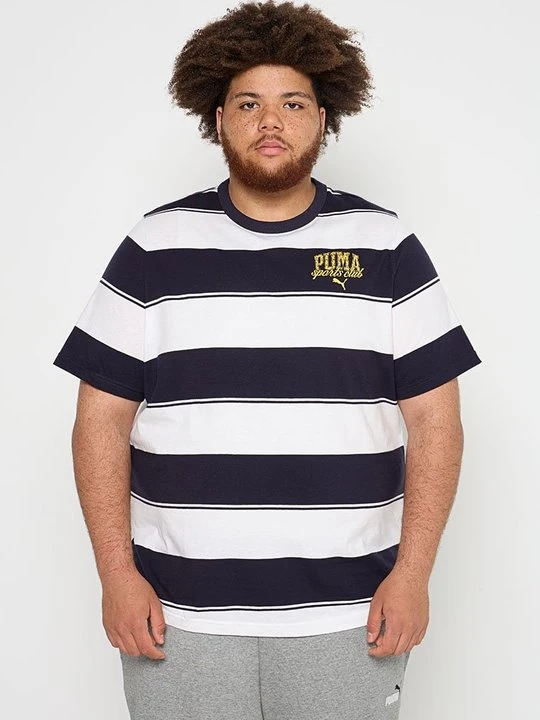 Zdjęcie produktu T-shirt z nadrukiem Puma granatowy