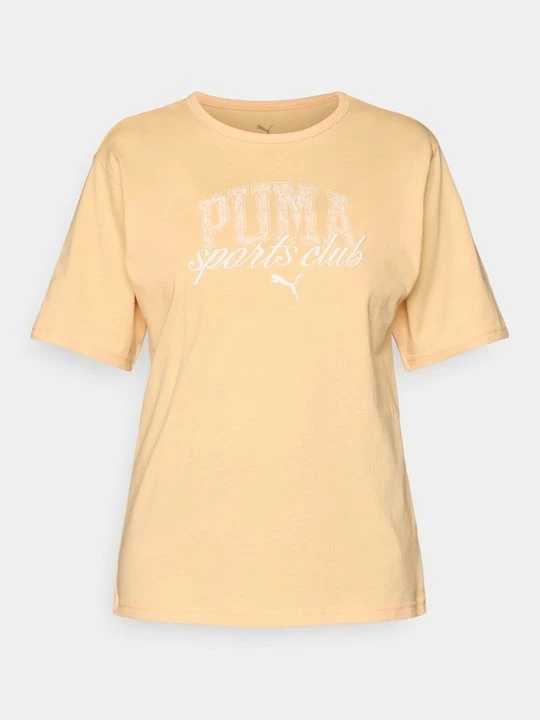 Zdjęcie produktu T-shirt z nadrukiem Puma morelowy