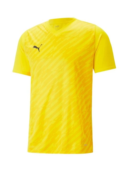 Zdjęcie produktu T-shirt z nadrukiem Puma żółty neon