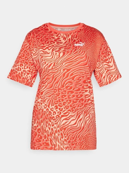 Zdjęcie produktu T-shirt z nadrukiem Puma różowy
