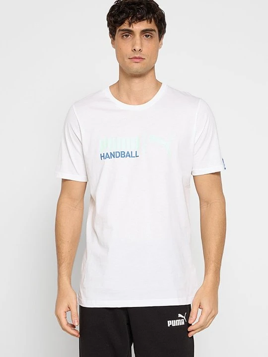 Zdjęcie produktu T-shirt z nadrukiem Puma biały