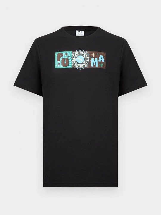 Zdjęcie produktu T-shirt z nadrukiem Puma czarny