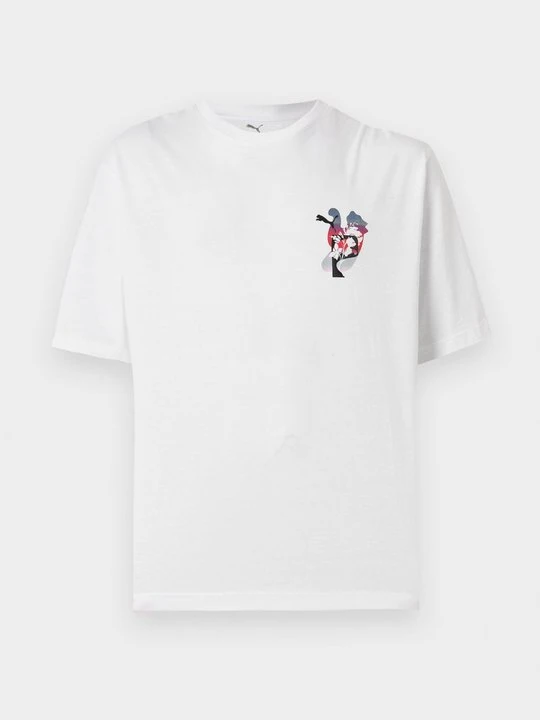 Zdjęcie produktu T-shirt z nadrukiem Puma biały