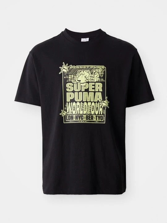Zdjęcie produktu T-shirt z nadrukiem Puma czarny
