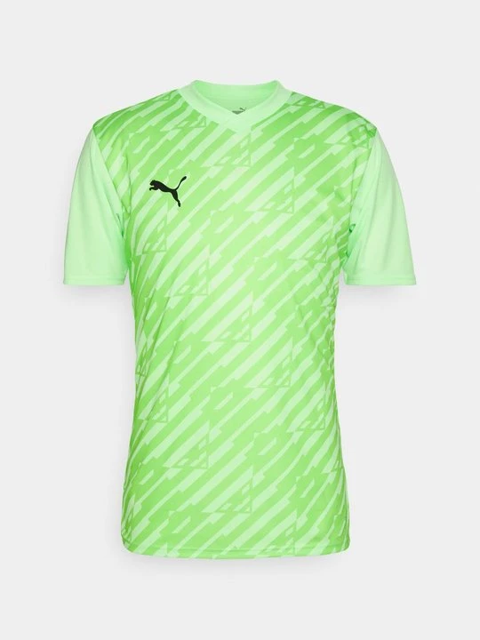 Zdjęcie produktu T-shirt z nadrukiem Puma zielony neon