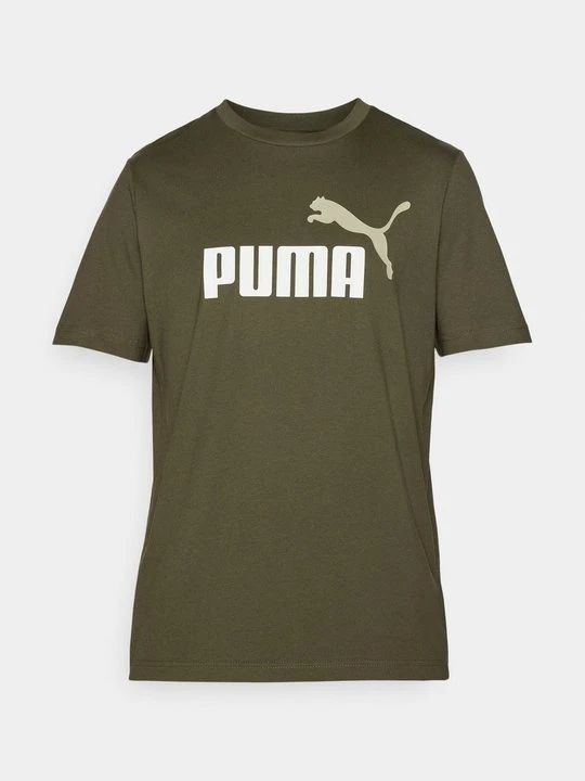 Zdjęcie produktu T-shirt z nadrukiem Puma oliwkowy