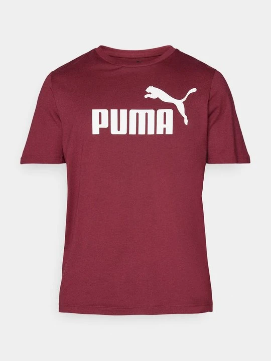 Zdjęcie produktu T-shirt z nadrukiem Puma bordowy