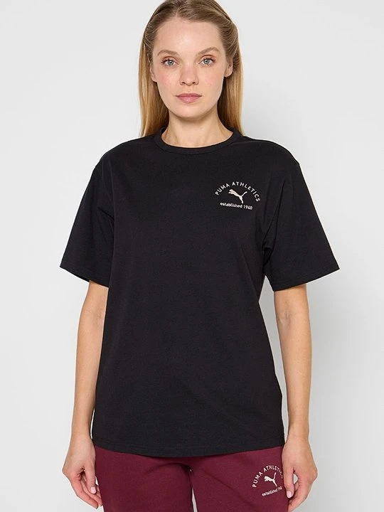 Zdjęcie produktu T-shirt z nadrukiem Puma czarny