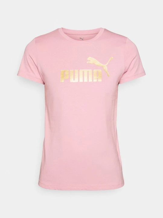 Zdjęcie produktu T-shirt z nadrukiem Puma różowy